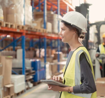 Manager with foreman and warehouse personnel, Manage and monitor inventory preparation for distribution to regional sub-centers.