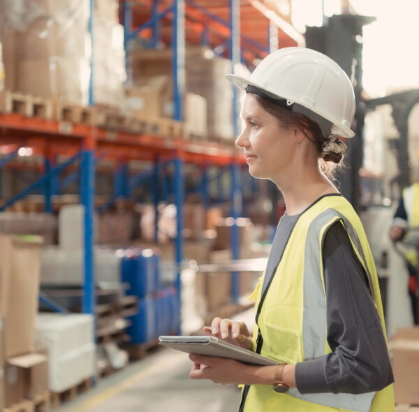 Manager with foreman and warehouse personnel, Manage and monitor inventory preparation for distribution to regional sub-centers.